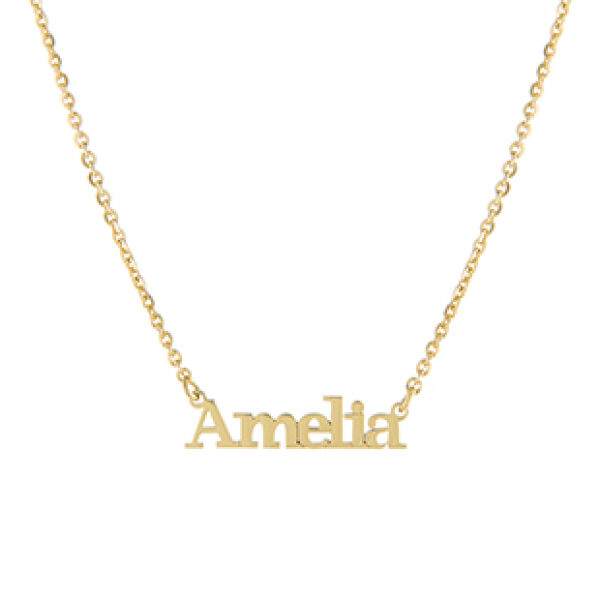 One Capital Name Necklace
