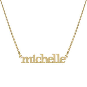 Lowercase Name Necklace