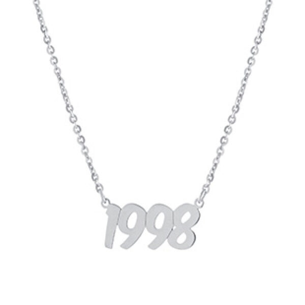 Year Number Necklace