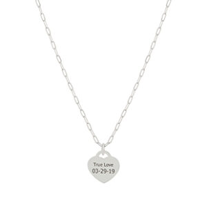 True Love Date Necklace