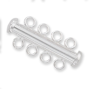 Tube clasp 4-strand