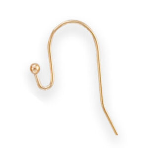 Earwire with reverse loop w/ ball