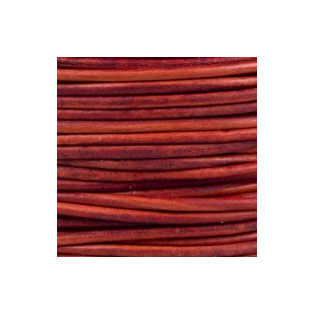 Natural Red Leather